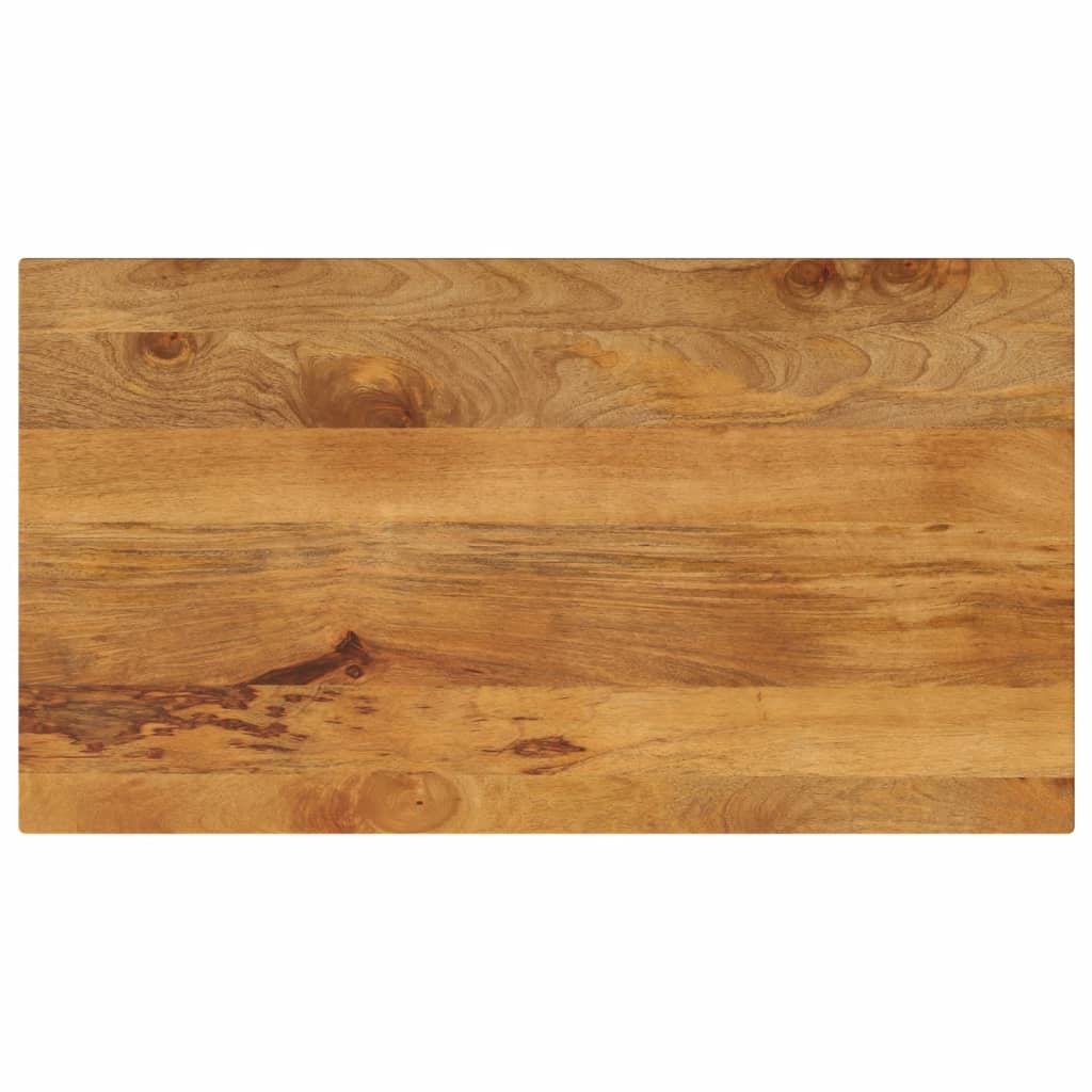 Tischplatte 120x70x3,8 cm Rechteckig Massivholz Mango