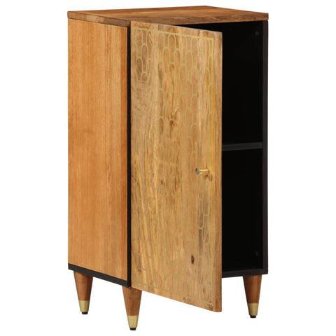 Beistellschrank 40x33x75 cm Massivholz Mango