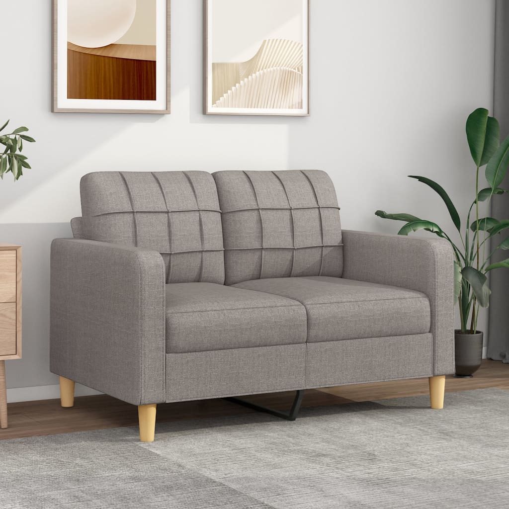 2-Sitzer-Sofa 120 cm Stoff in verschiedenen Farben