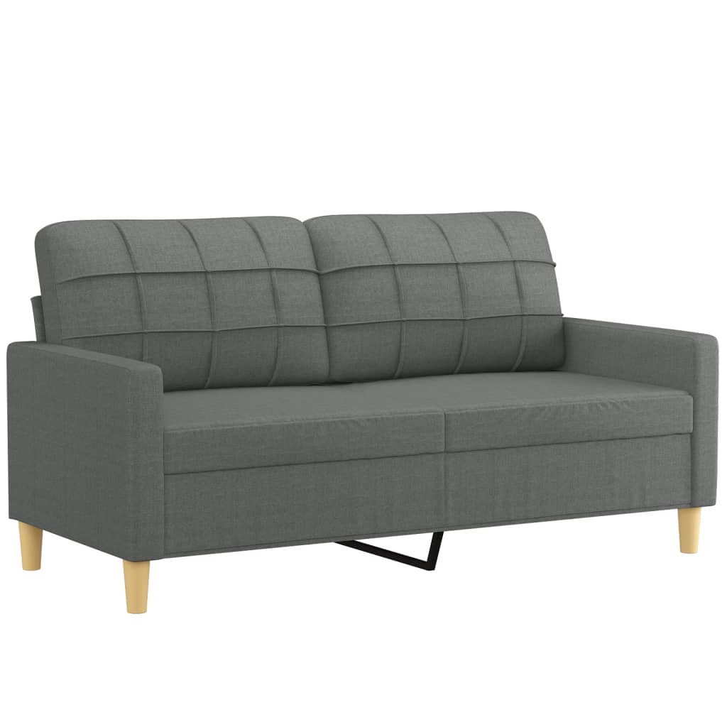 2-Sitzer-Sofa 140 cm Stoff in verschiedenen Farben und Stilen