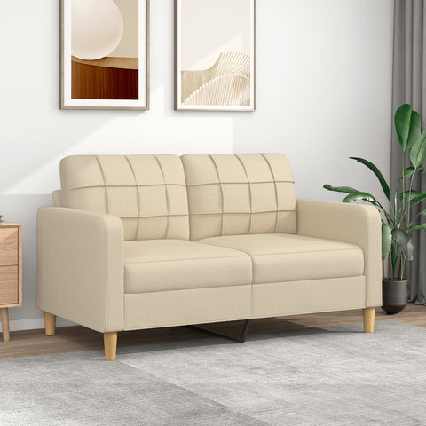 2-Sitzer-Sofa 140 cm Stoff in verschiedenen Farben und Stilen