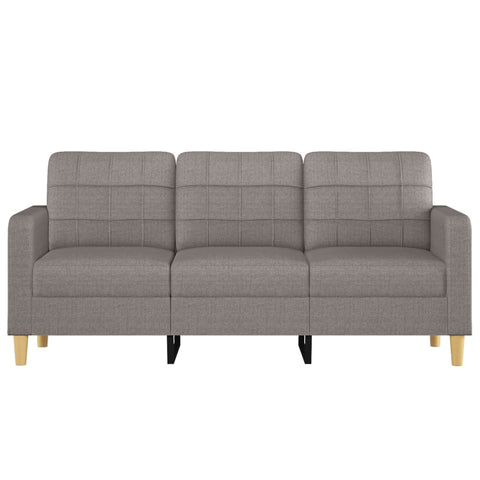 3-Sitzer-Sofa Taupe 180 cm Stoff