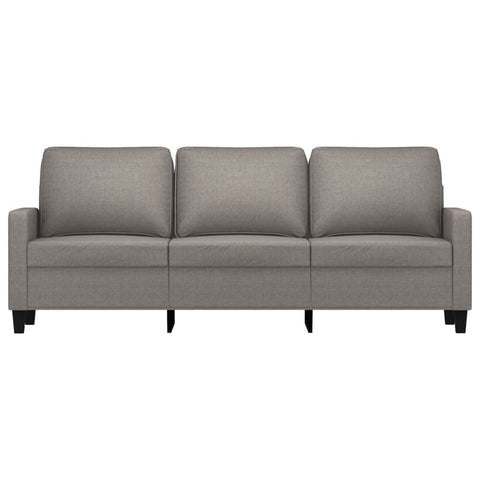 3-Sitzer-Sofa Taupe 180 cm Stoff