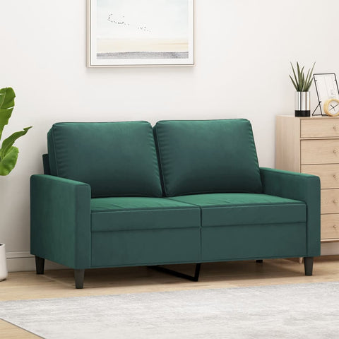 2-Sitzer-Sofa 120 cm Samt  in verschiedenen Farben