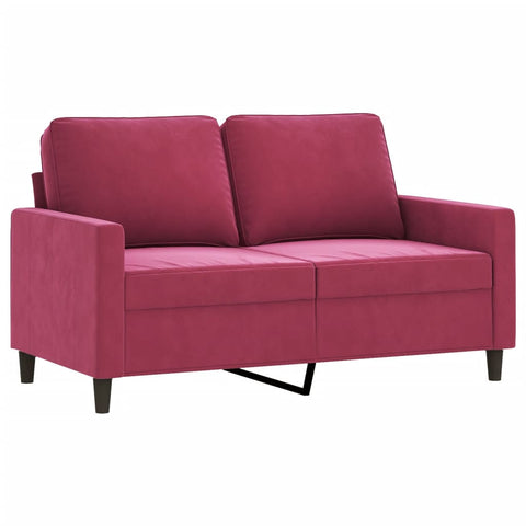 2-Sitzer-Sofa 120 cm Samt  in verschiedenen Farben