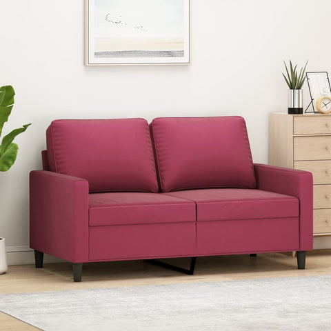 2-Sitzer-Sofa 120 cm Samt  in verschiedenen Farben