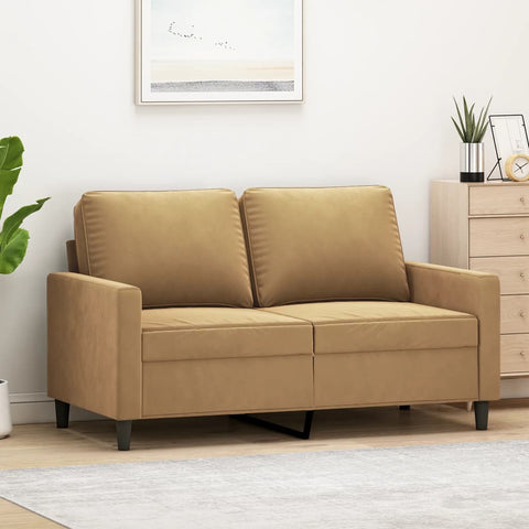 2-Sitzer-Sofa 120 cm Samt  in verschiedenen Farben