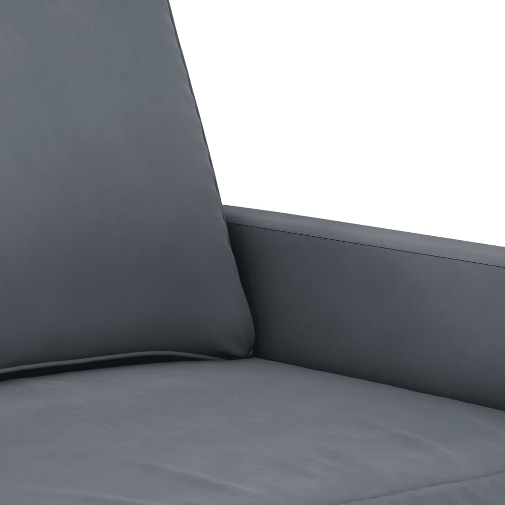 2-Sitzer-Sofa 140 cm Samt in verschiedenen Farben und Stilen