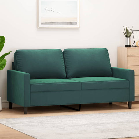 2-Sitzer-Sofa 140 cm Samt in verschiedenen Farben und Stilen