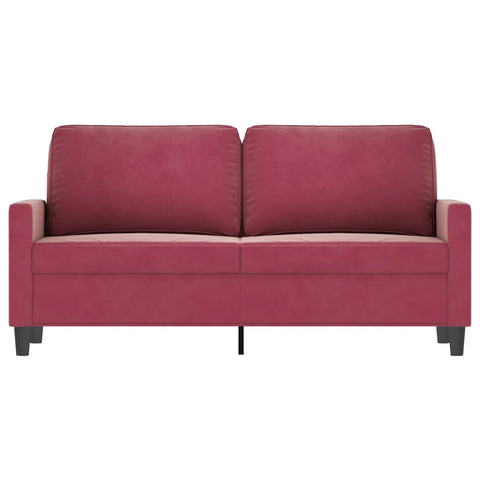 2-Sitzer-Sofa 140 cm Samt in verschiedenen Farben und Stilen