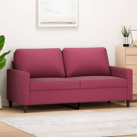 2-Sitzer-Sofa 140 cm Samt in verschiedenen Farben und Stilen