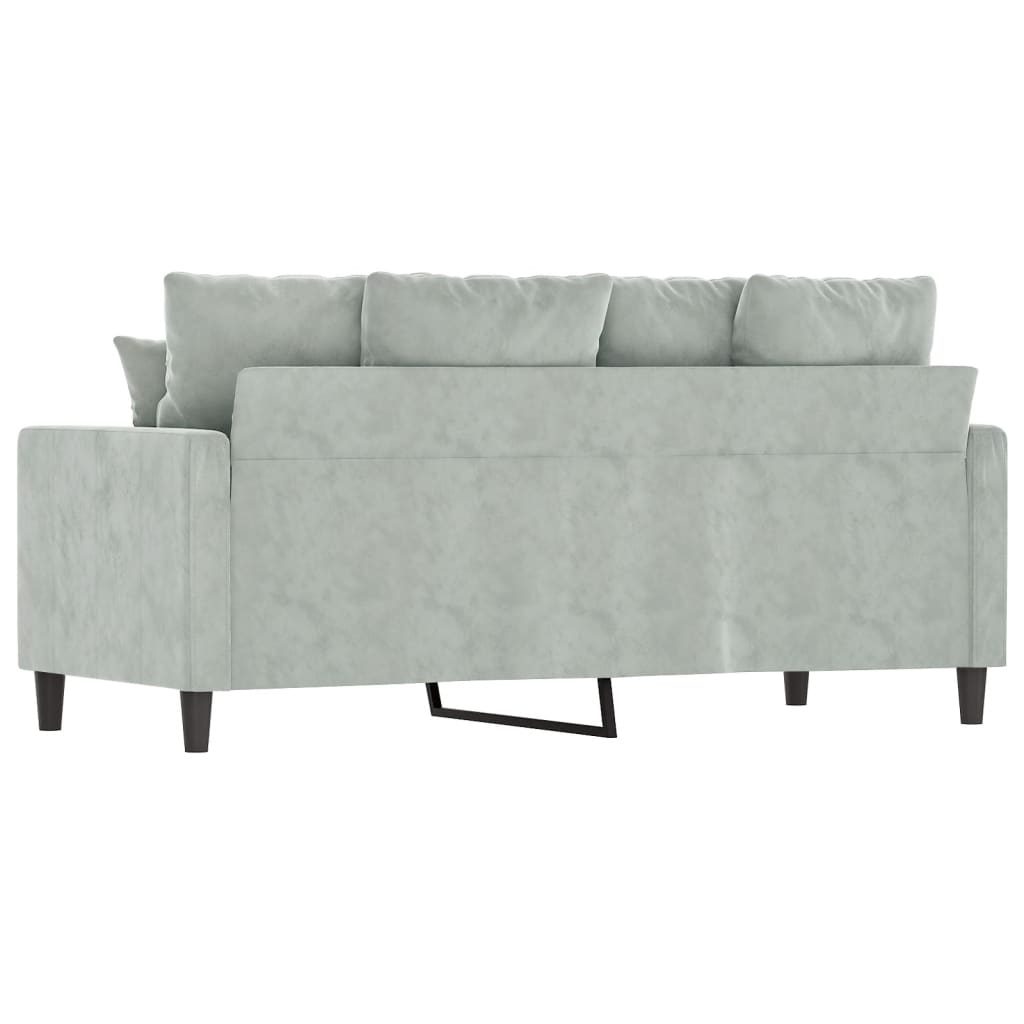 2-Sitzer-Sofa 140 cm Samt in verschiedenen Farben und Stilen