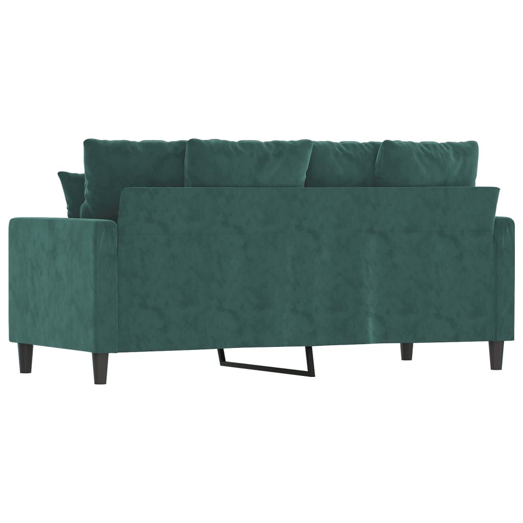 2-Sitzer-Sofa 140 cm Samt in verschiedenen Farben und Stilen