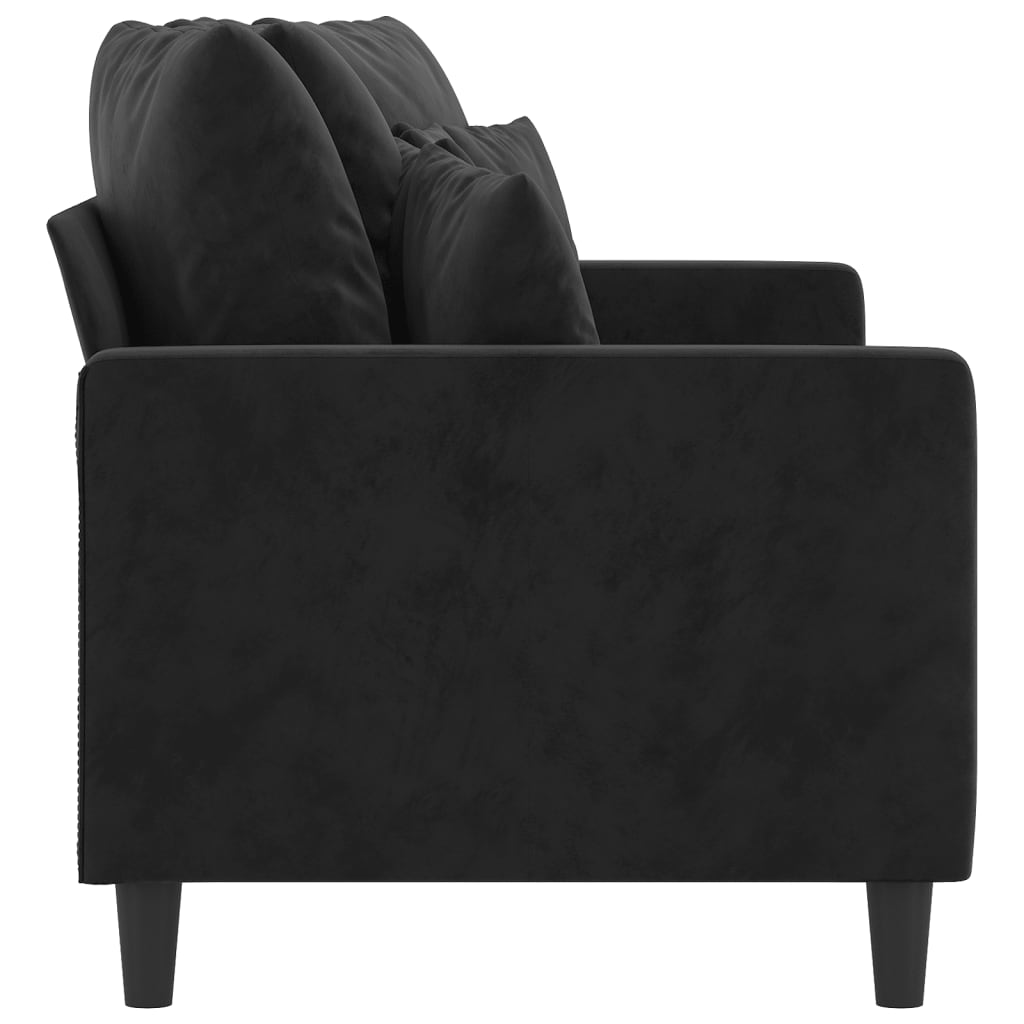 2-Sitzer-Sofa 140 cm Samt in verschiedenen Farben und Stilen