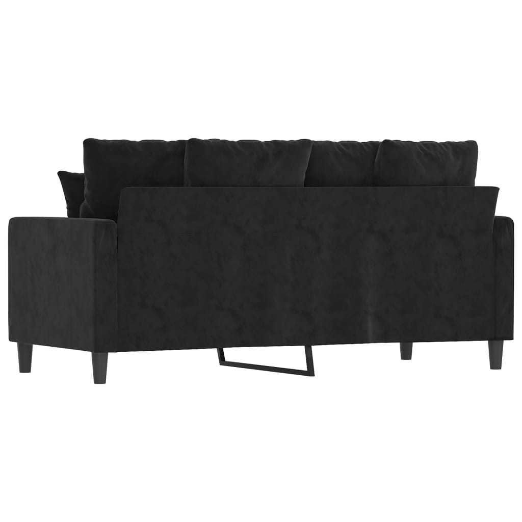 2-Sitzer-Sofa 140 cm Samt in verschiedenen Farben und Stilen