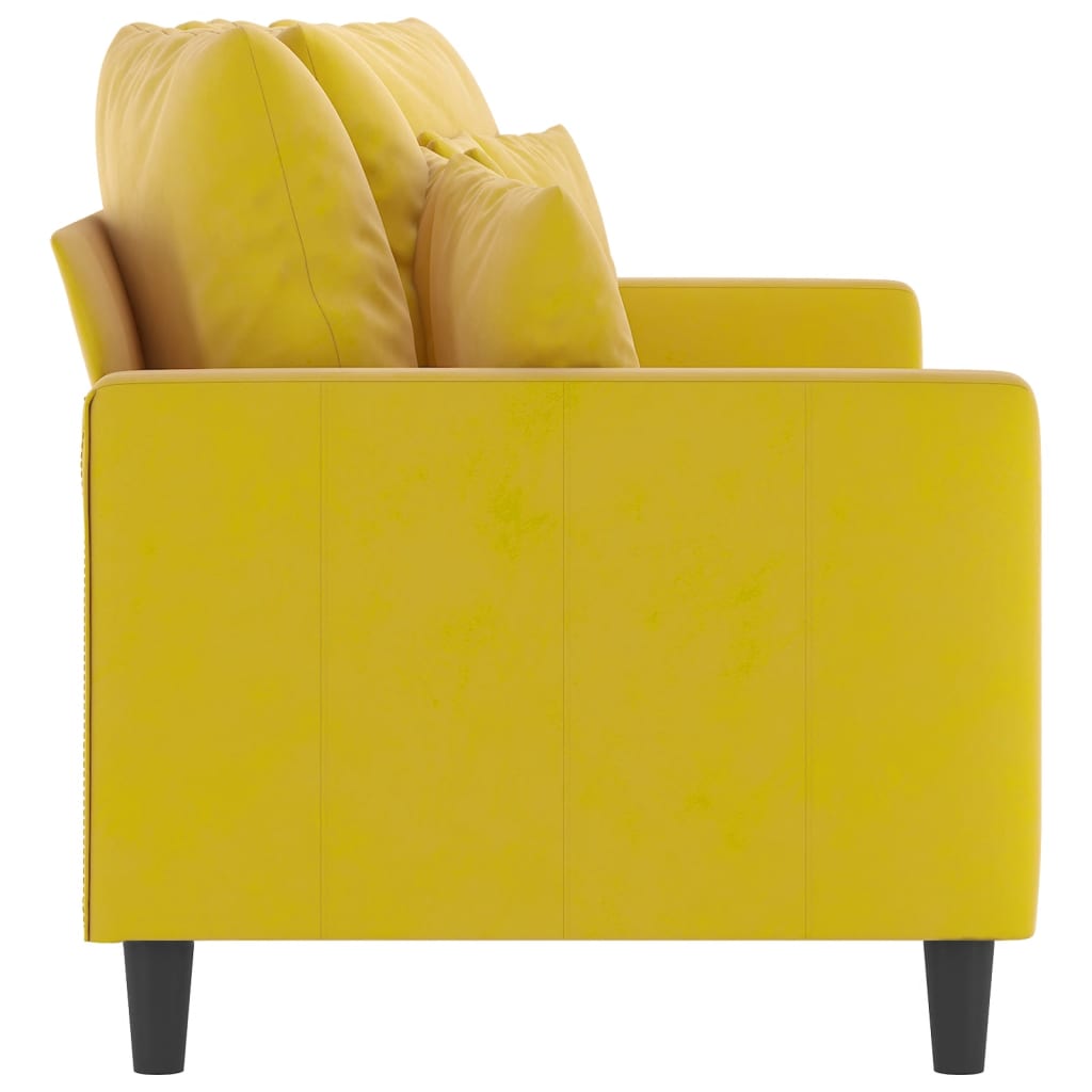 2-Sitzer-Sofa 140 cm Samt in verschiedenen Farben und Stilen