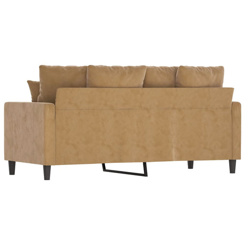 2-Sitzer-Sofa 140 cm Samt in verschiedenen Farben und Stilen