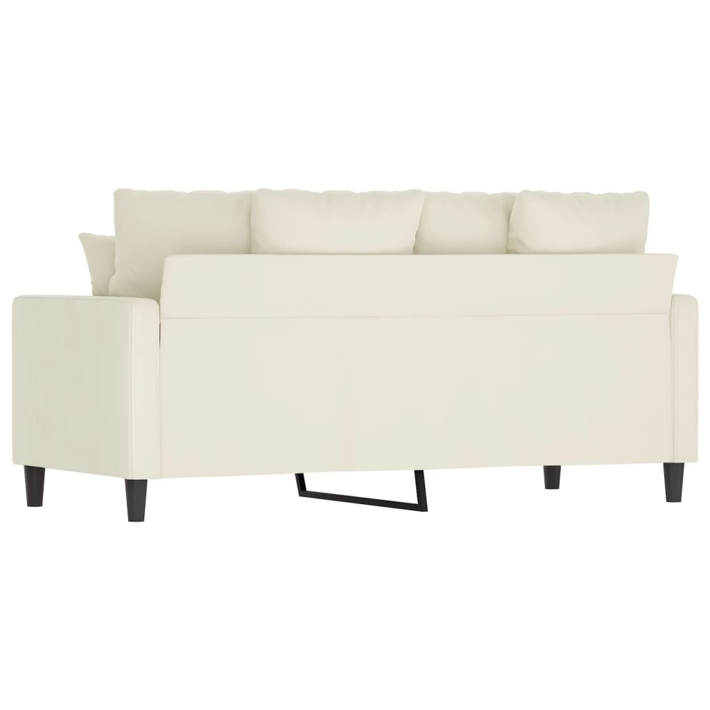 2-Sitzer-Sofa 140 cm Samt in verschiedenen Farben und Stilen