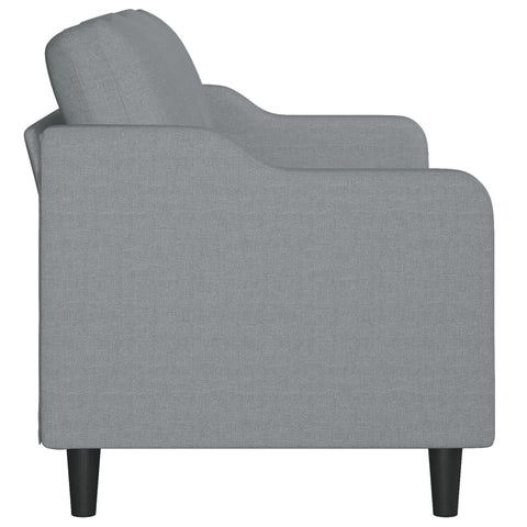 3-Sitzer-Sofa Hellgrau 180 cm Stoff