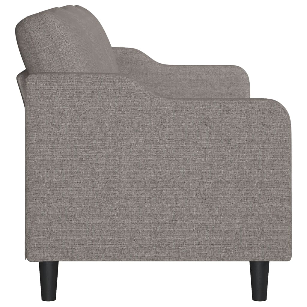 3-Sitzer-Sofa Taupe 180 cm Stoff