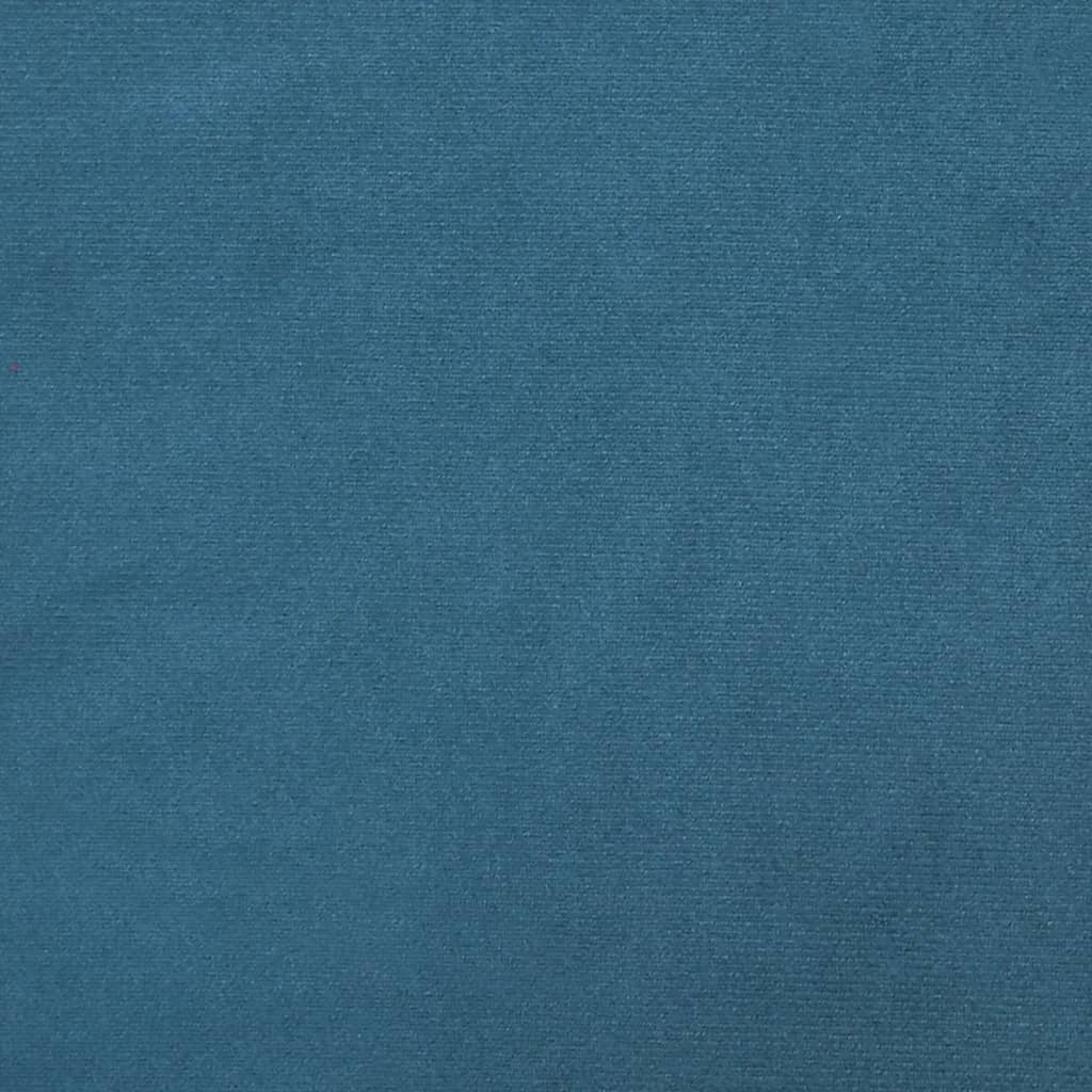 Sessel Blau 60 cm Samt