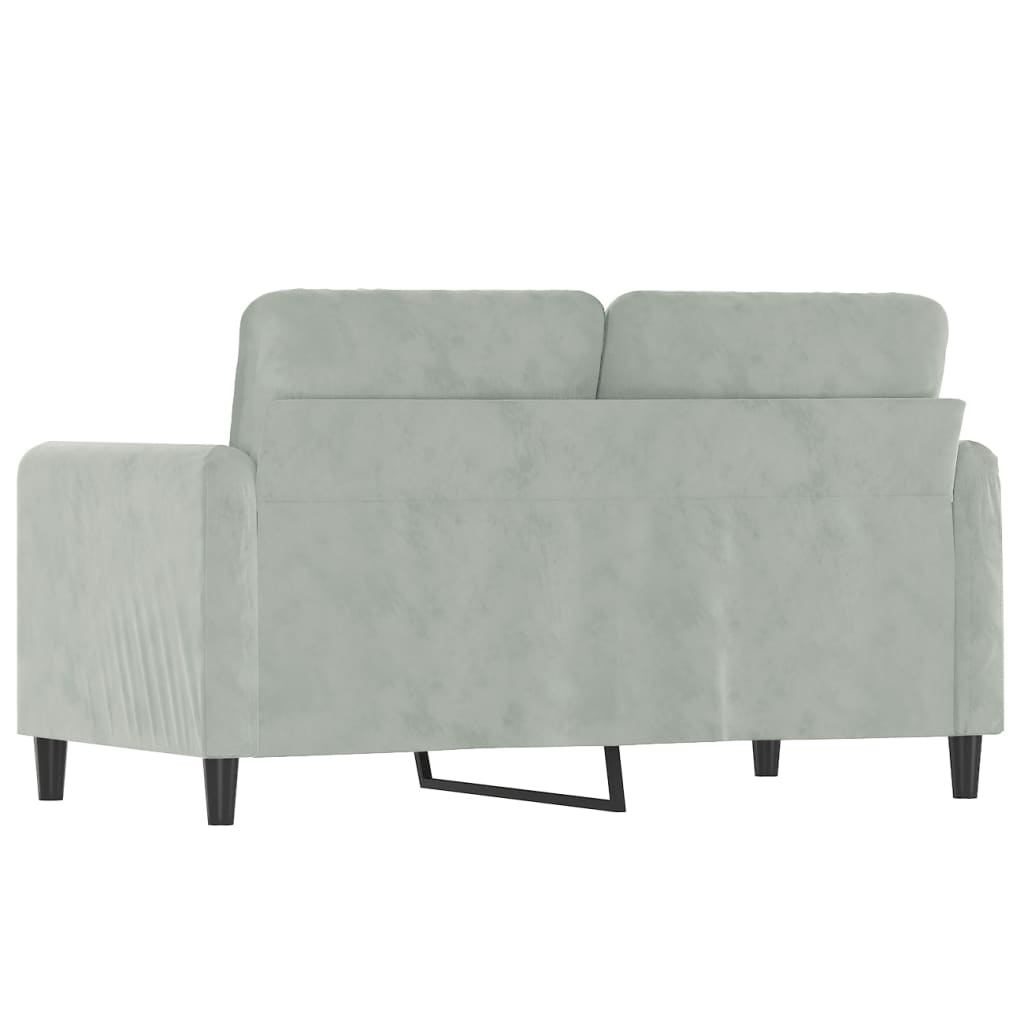 2-Sitzer-Sofa 120 cm Samt in verschiedenen Farben