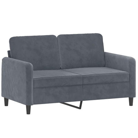 2-Sitzer-Sofa 120 cm Samt in verschiedenen Farben