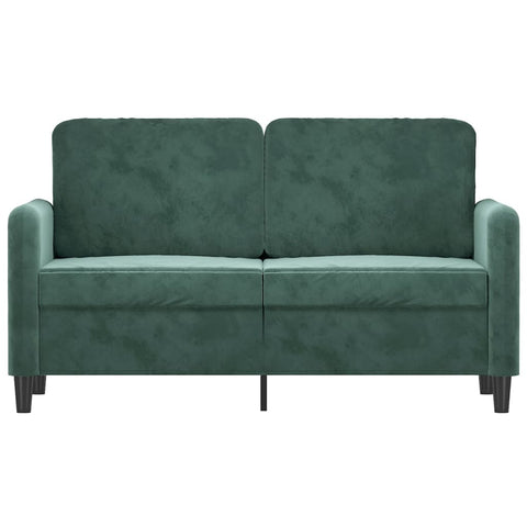 2-Sitzer-Sofa 120 cm Samt in verschiedenen Farben