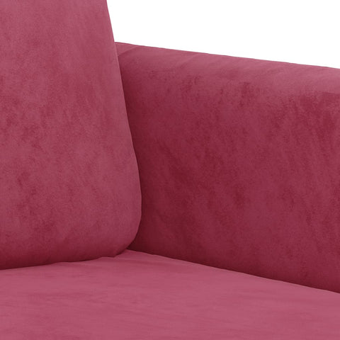 2-Sitzer-Sofa 120 cm Samt in verschiedenen Farben