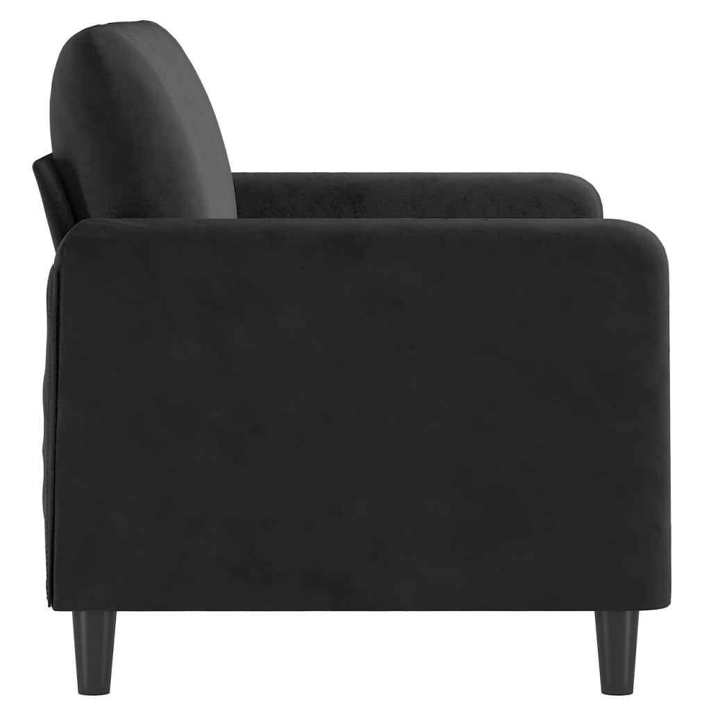 2-Sitzer-Sofa 120 cm Samt in verschiedenen Farben