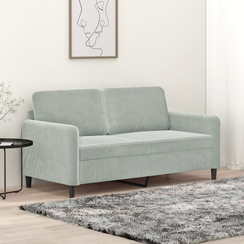 2-Sitzer-Sofa 140 cm Samt in verschiedenen Farben und Stilen