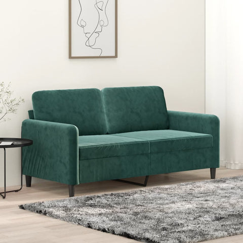 2-Sitzer-Sofa 140 cm Samt in verschiedenen Farben und Stilen