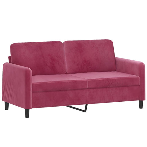 2-Sitzer-Sofa 140 cm Samt in verschiedenen Farben und Stilen