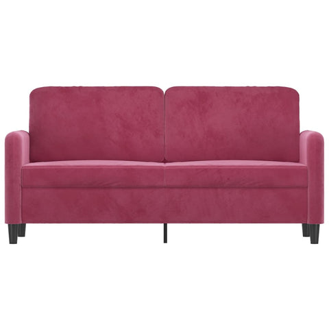 2-Sitzer-Sofa 140 cm Samt in verschiedenen Farben und Stilen