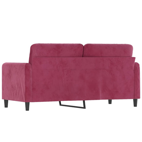 2-Sitzer-Sofa 140 cm Samt in verschiedenen Farben und Stilen