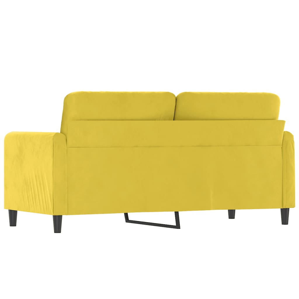 2-Sitzer-Sofa 140 cm Samt in verschiedenen Farben und Stilen