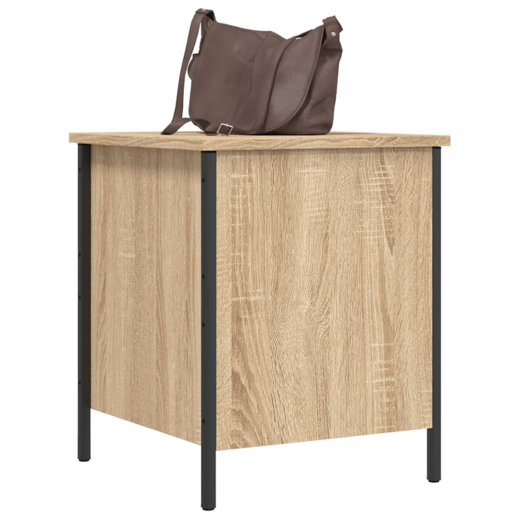 Sitzbank mit Stauraum Sonoma-Eiche 40x42,5x50 cm Holzwerkstoff