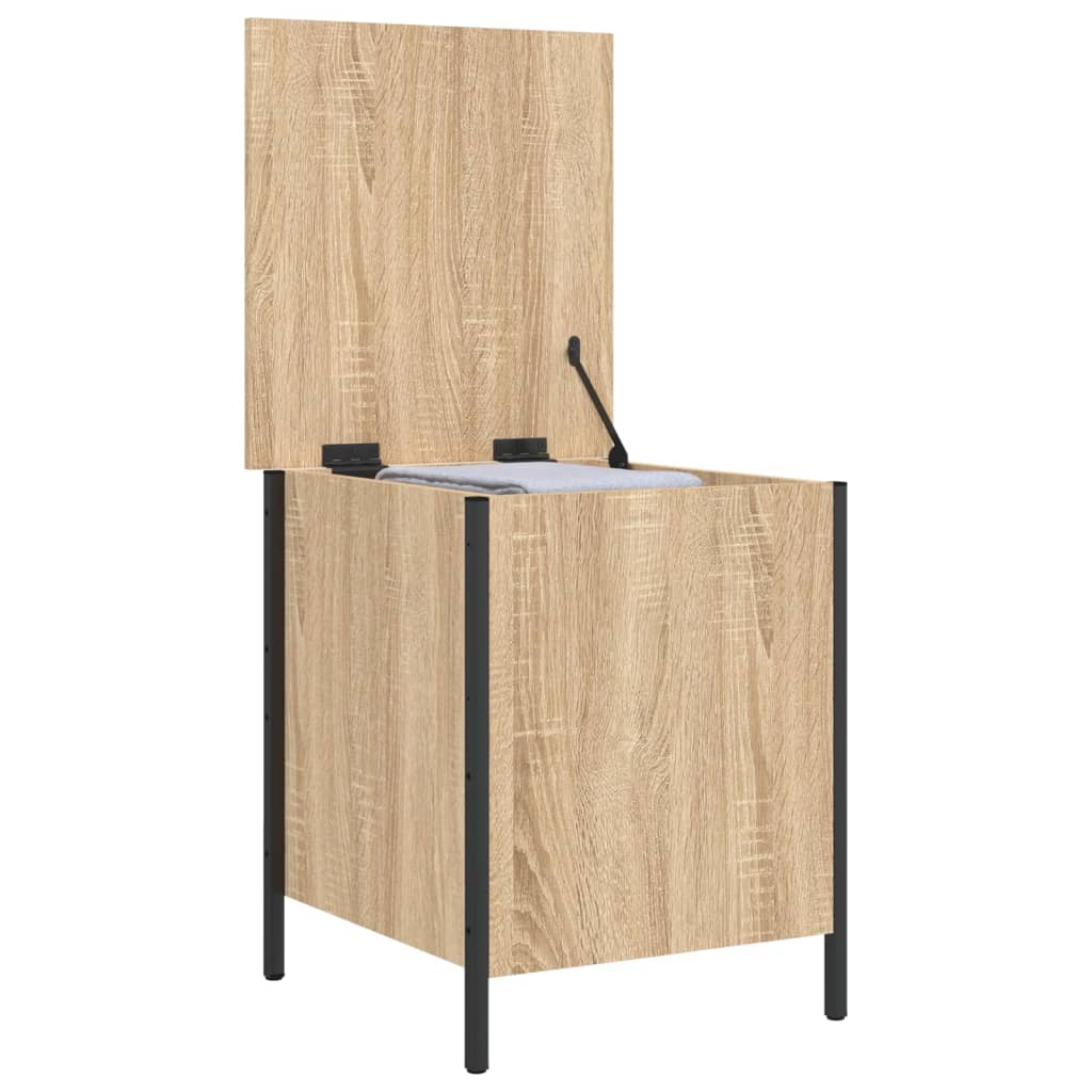 Sitzbank mit Stauraum Sonoma-Eiche 40x42,5x50 cm Holzwerkstoff