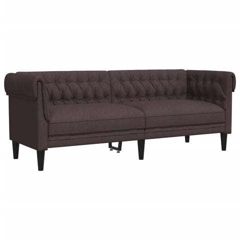 3-Sitzer Chesterfield-Sofa mit Stoffbezug – klassisches Design, 201,5 cm breit, komfortabel und langlebig