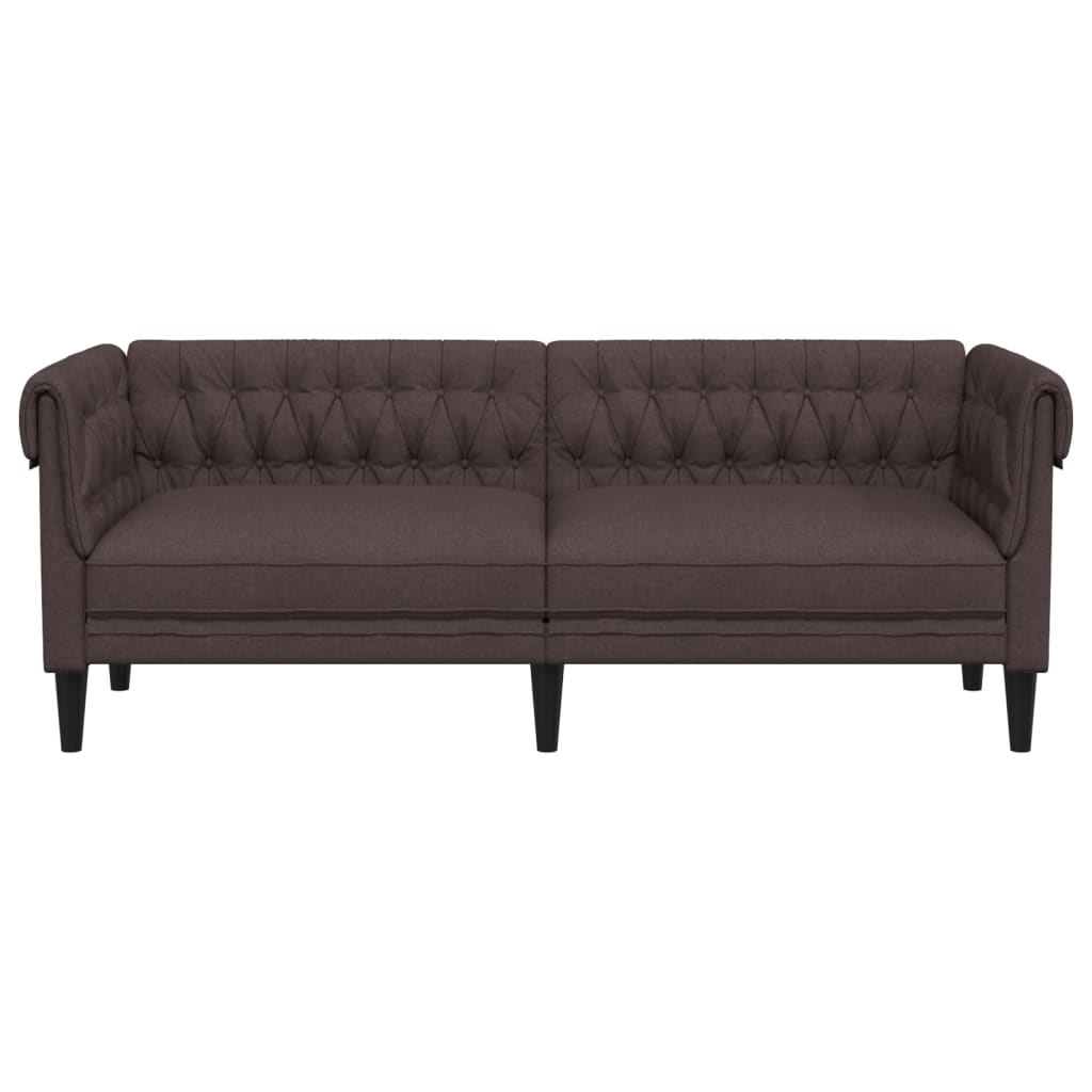 3-Sitzer Chesterfield-Sofa mit Stoffbezug – klassisches Design, 201,5 cm breit, komfortabel und langlebig