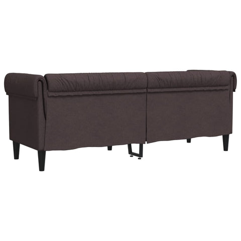 3-Sitzer Chesterfield-Sofa mit Stoffbezug – klassisches Design, 201,5 cm breit, komfortabel und langlebig