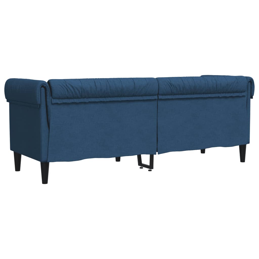 3-Sitzer Chesterfield-Sofa mit Stoffbezug – klassisches Design, 201,5 cm breit, komfortabel und langlebig