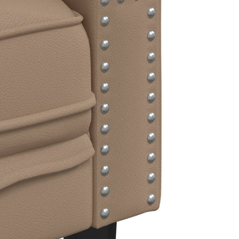 Chesterfield-Sessel Kunstleder in verschiedenen Farben