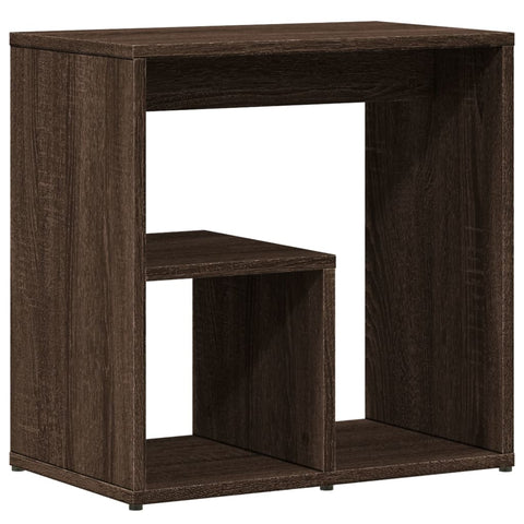 Beistelltisch Braun Eichen-Optik 50x30x50 cm Holzwerkstoff