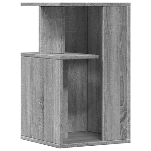 Beistelltisch Grau Sonoma 35x35x60 cm Holzwerkstoff