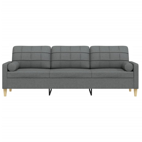 3-Sitzer Sofa mit Stoffbezug und abnehmbaren Kissen – modernes Design, 226 cm breit, komfortabel und pflegeleicht