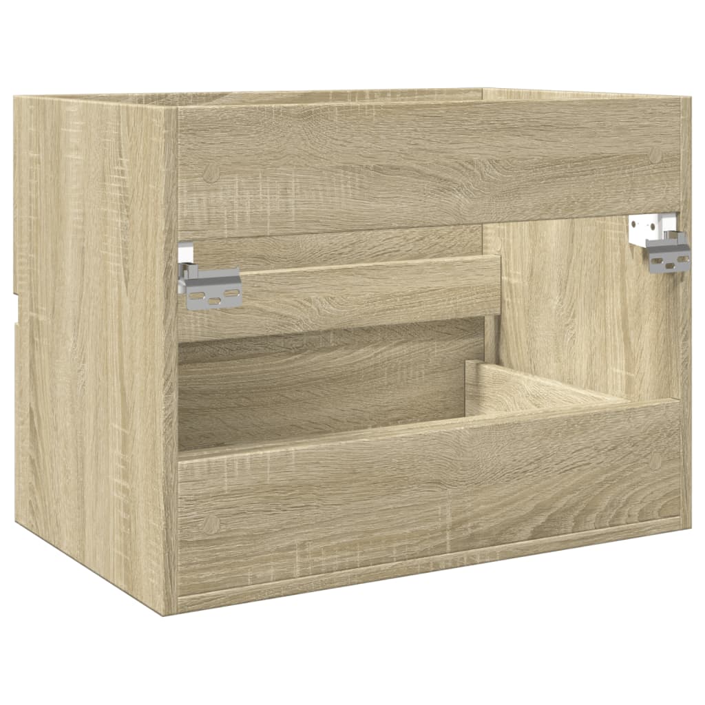 Waschbeckenunterschrank Sonoma-Eiche 60x38,5x45cm Holzwerkstoff