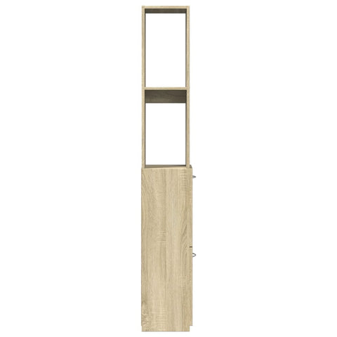 Badschrank Sonoma-Eiche 25x26,5x170 cm Holzwerkstoff