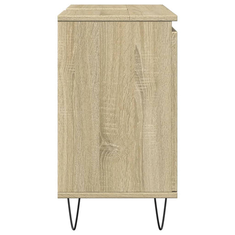 Badschrank Sonoma-Eiche 58x33x60 cm Holzwerkstoff