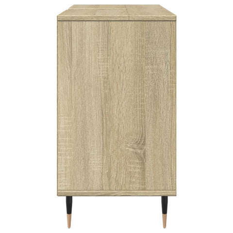 Badschrank Sonoma-Eiche 80x33x60 cm Holzwerkstoff